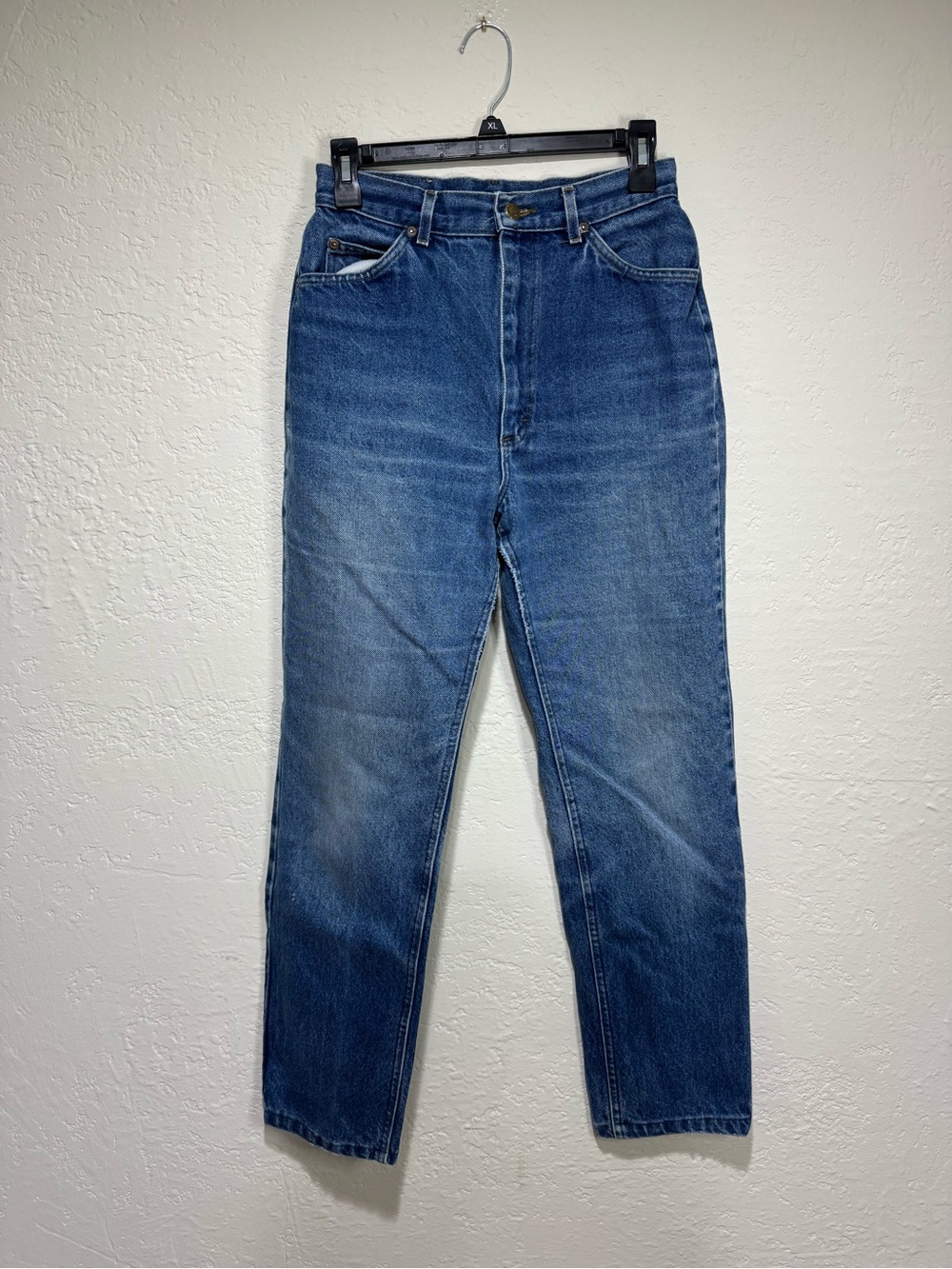 Vintage High-Waisted Dark Wash Lee Jeans